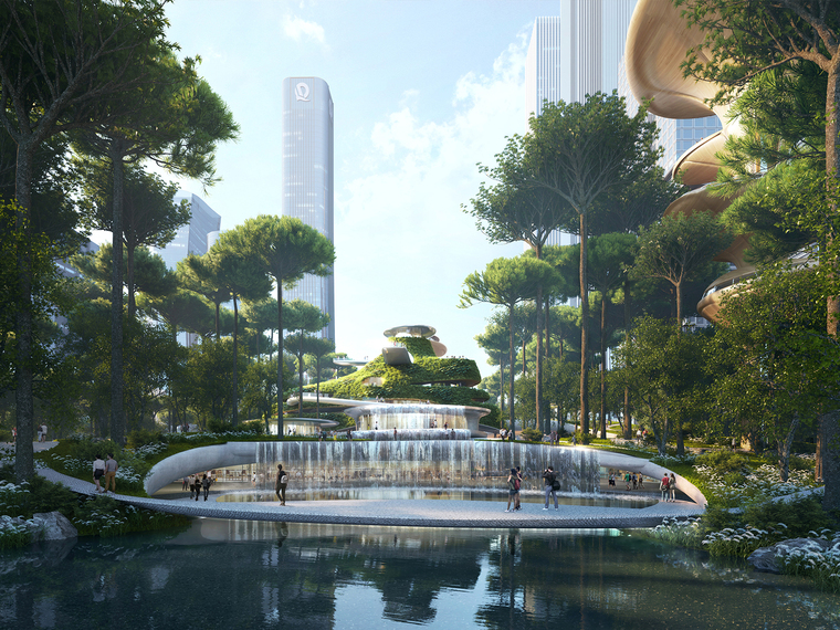 城市雨林生态绿洲建筑景观设计方案文本 - 鲁班技术网